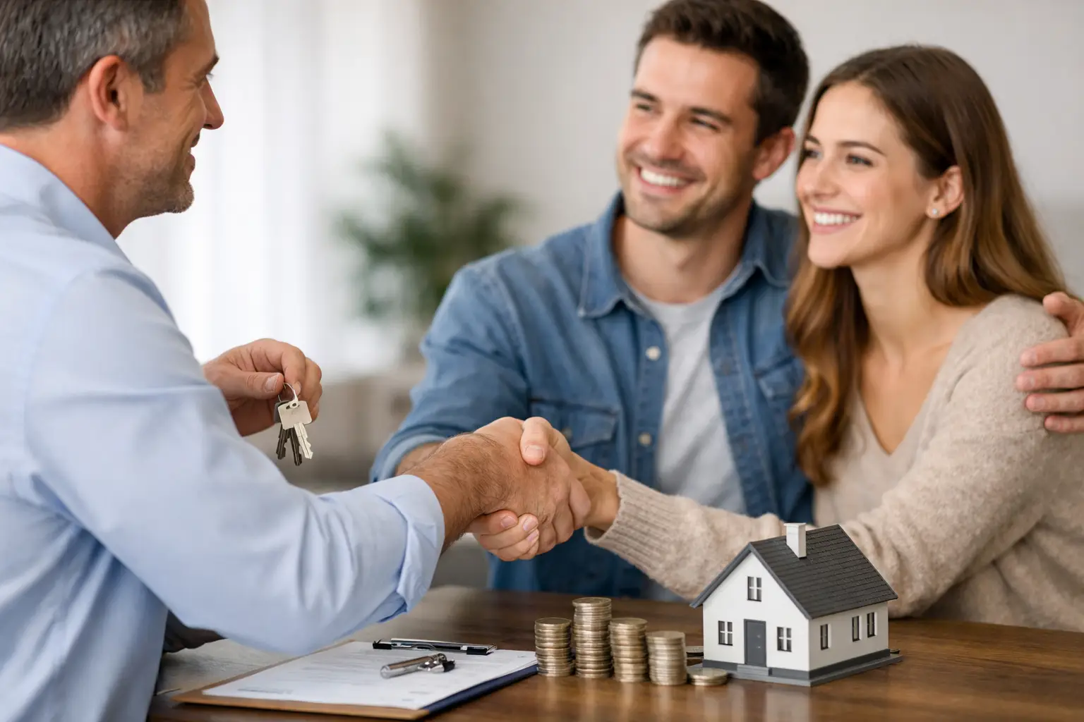 How to reduce tenant turnover - landlord reviewing lease renewal with a long-term tenant
