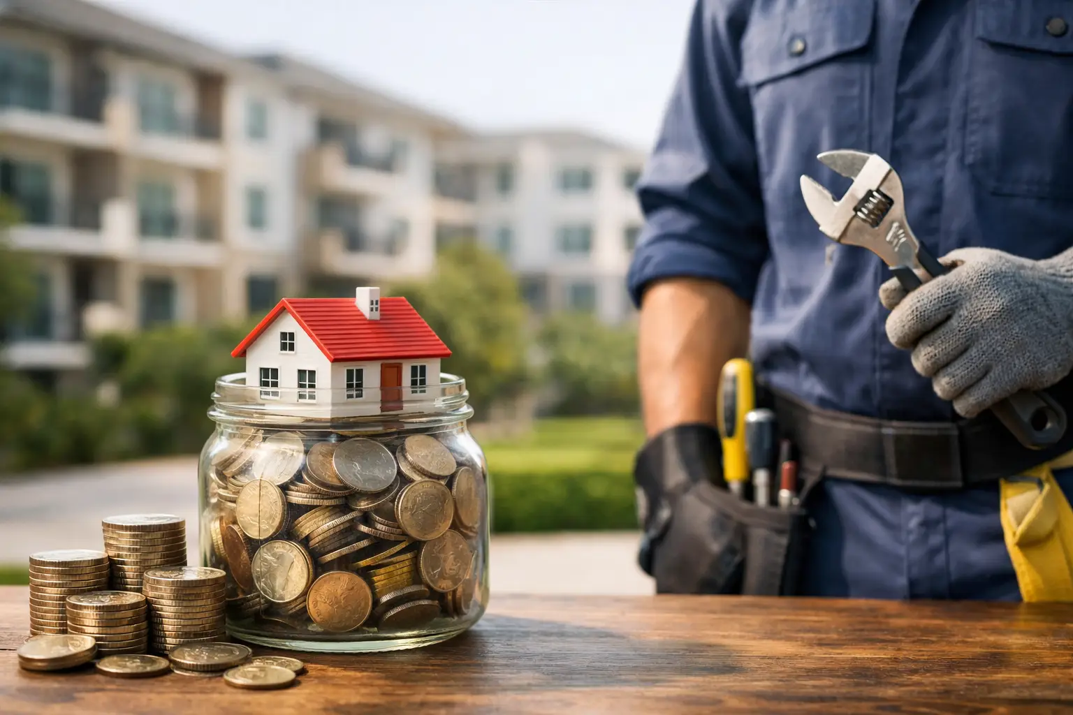 Multifamily maintenance savings - coordinated property upkeep protecting rental income