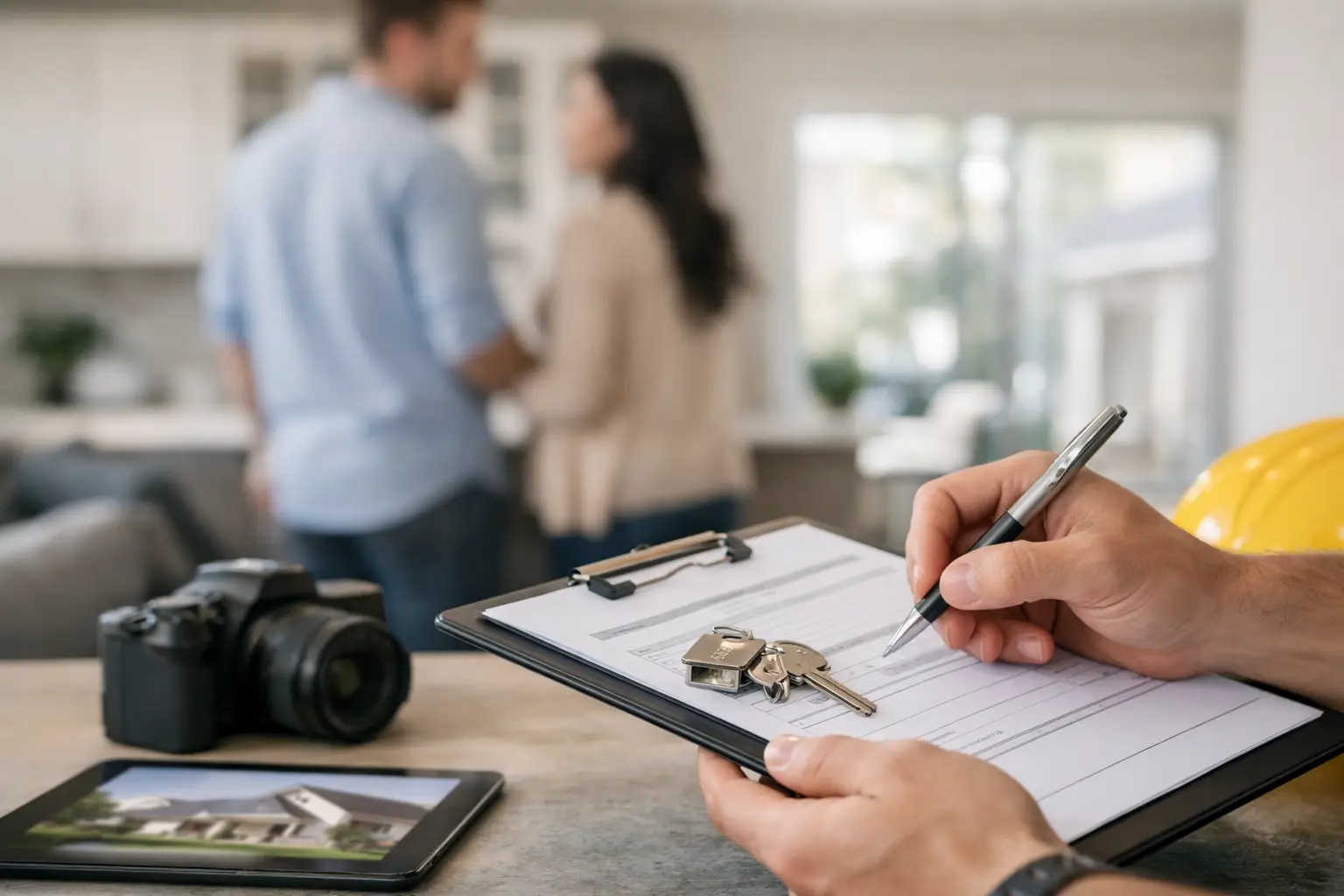 Property inspection documentation guide - owner recording conditions during a rental walkthrough