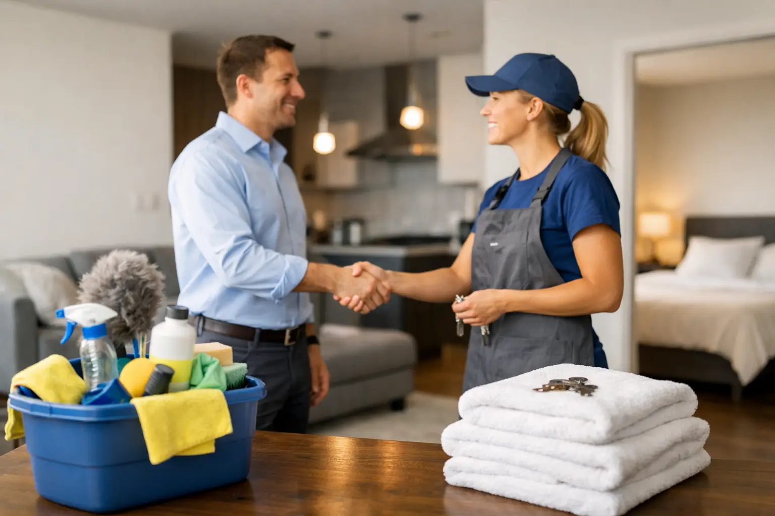 Rental property turnover services - preparing a vacant unit for the next resident